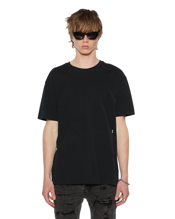 Ksubi 4 X 4 Biggie Ss Tee Jet Black BLACK