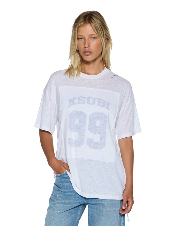 ksubi 99 oh g tee slub white WHITE