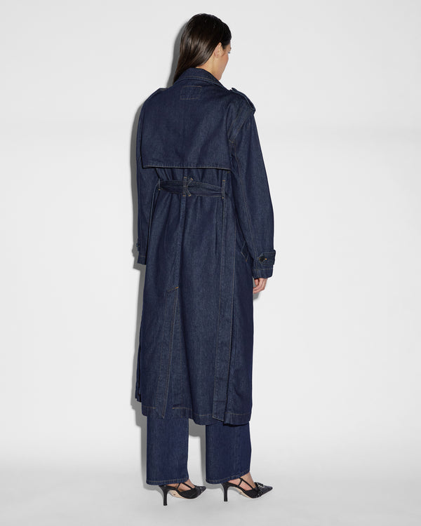 Ksubi Affinity Trench Legacy DENIM