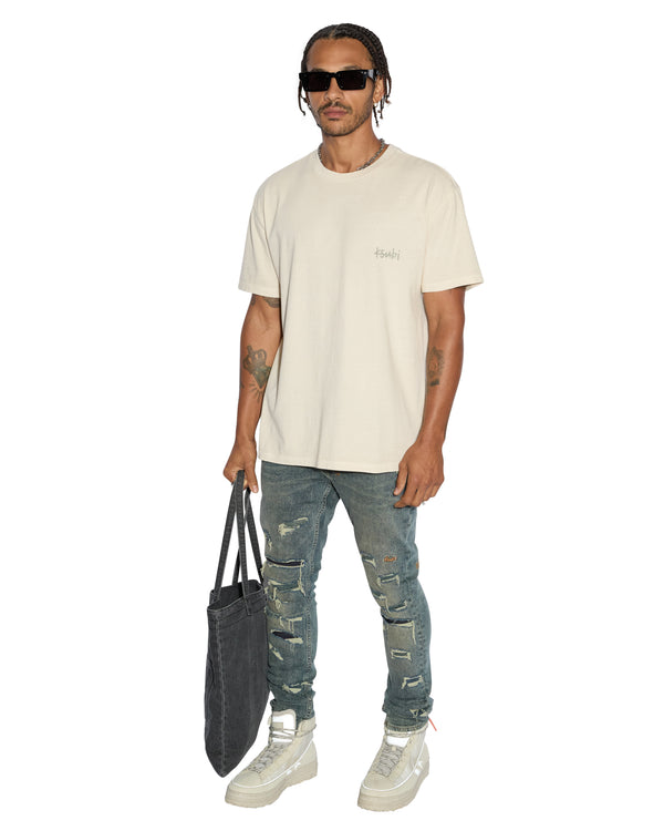 Ksubi All Day Biggie Ss Tee Desert TAN