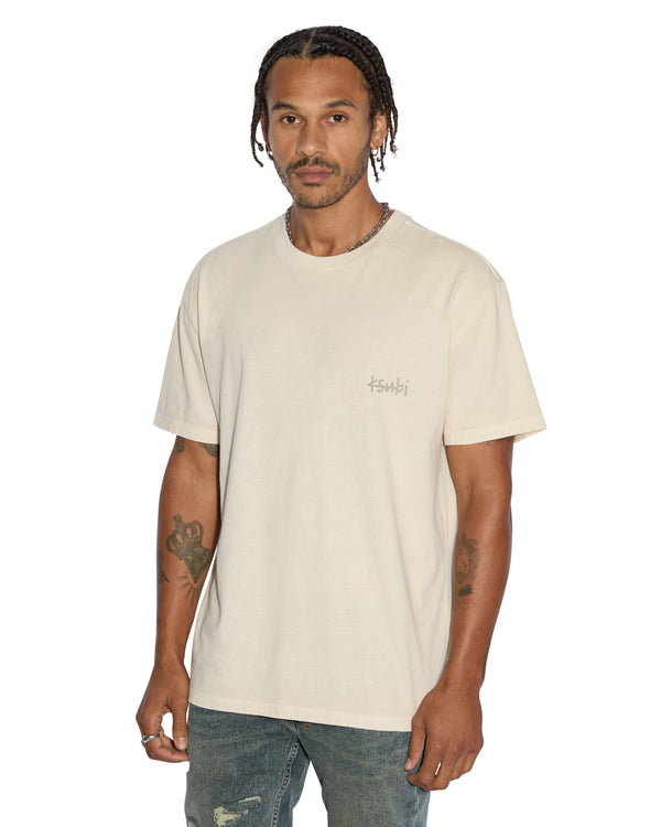 ksubi all day biggie ss tee desert TAN