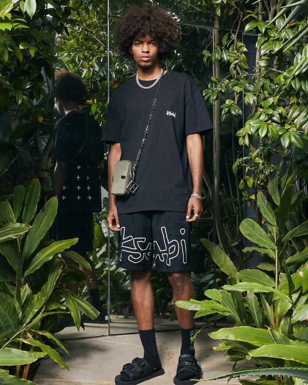 Ksubi All Day Biggie Ss Tee Jet Black BLACK