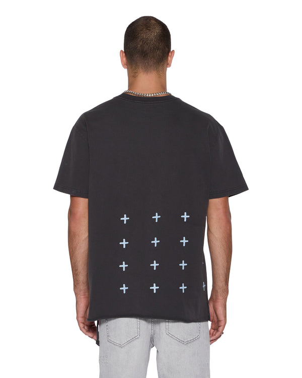 ksubi allday biggie ss tee faded black BLACK