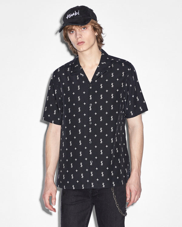 ksubi allstar resort ss shirt black Black