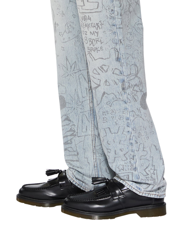 Ksubi Anti K Bunker Blue Noize DENIM