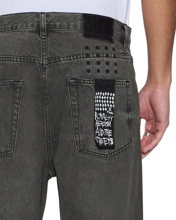 Ksubi Anti K Mekanik Grey CHARCOAL