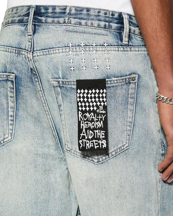 Ksubi Anti K Punk Blue DENIM