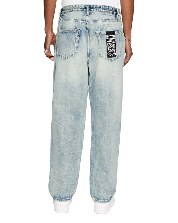Ksubi Anti K Punk Blue DENIM