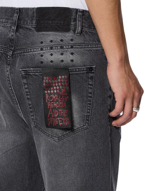 Ksubi Anti K Selvedge Chicago Black Black