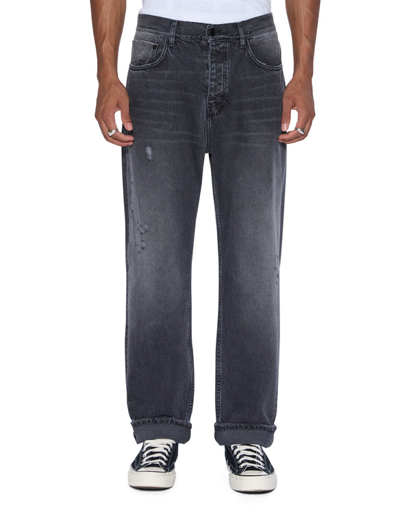 ksubi anti k selvedge chicago black Black