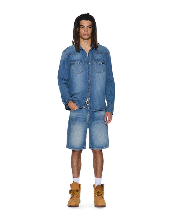 Ksubi Anti Short Texas Blue DENIM