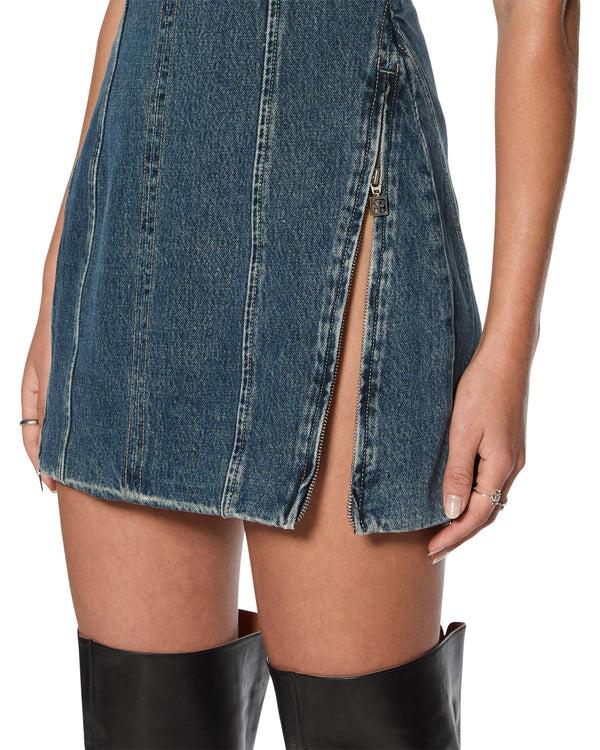 Ksubi Avenue Dress Sandstorm Denim