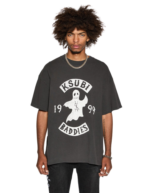 ksubi baddies ekcess ss tee faded black Black