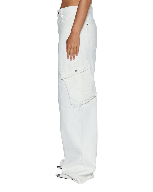 Ksubi Baggy Jean Cargo Ecru NATURAL