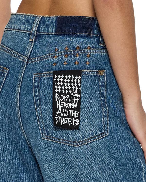 Ksubi Barrel Jean Aged DENIM