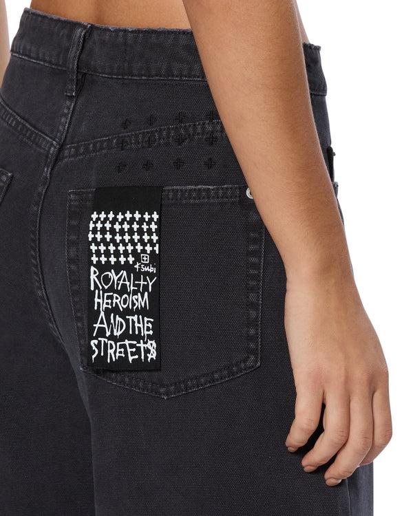 Ksubi Barrel Jean Carpenter Black BLACK