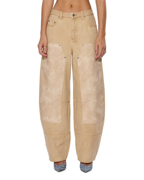 ksubi barrel jean carpenter oat Natural