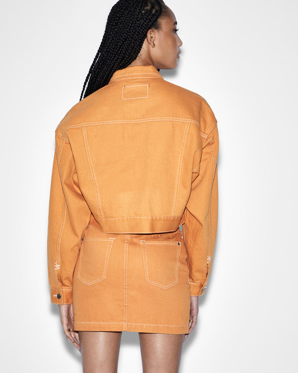Ksubi Billie Jacket Flame ORANGE