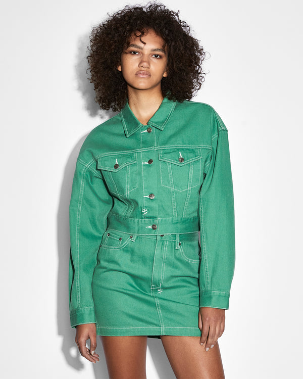 ksubi billie jacket jade GREEN