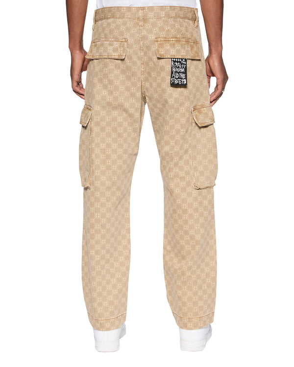 Ksubi Box Fugitive Cargo Pant Tan Tan