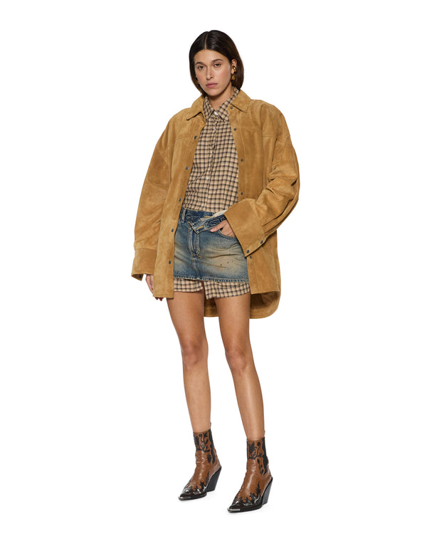 Ksubi Boxer Shorts Tan Plaid Assorted