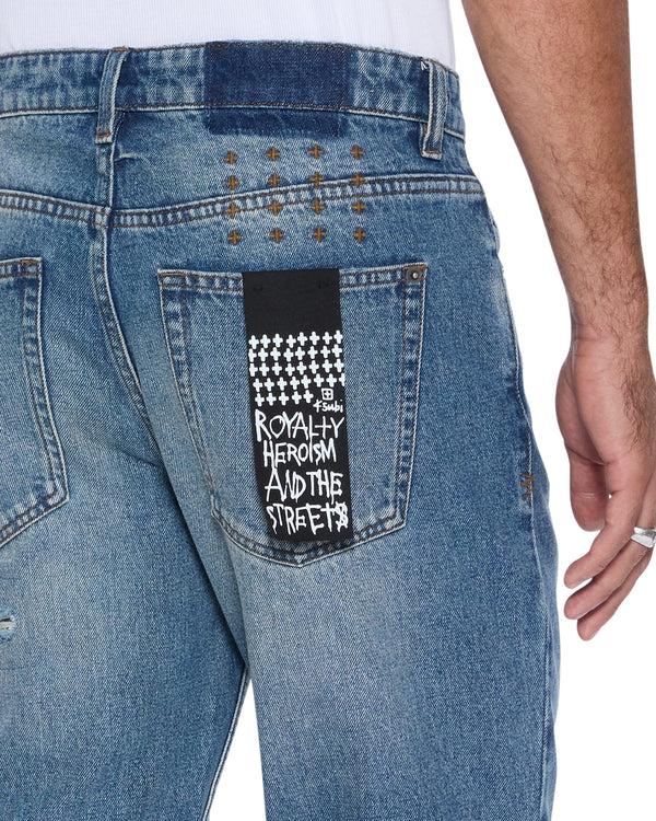 Ksubi Bronko Roadhouse Repair DENIM