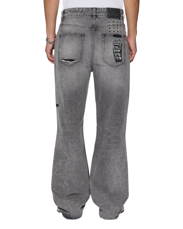 Ksubi Bronko Smoke Trashed GREY