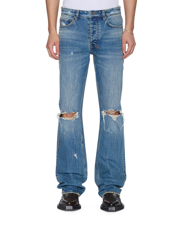 ksubi bronko texas blue studded DENIM