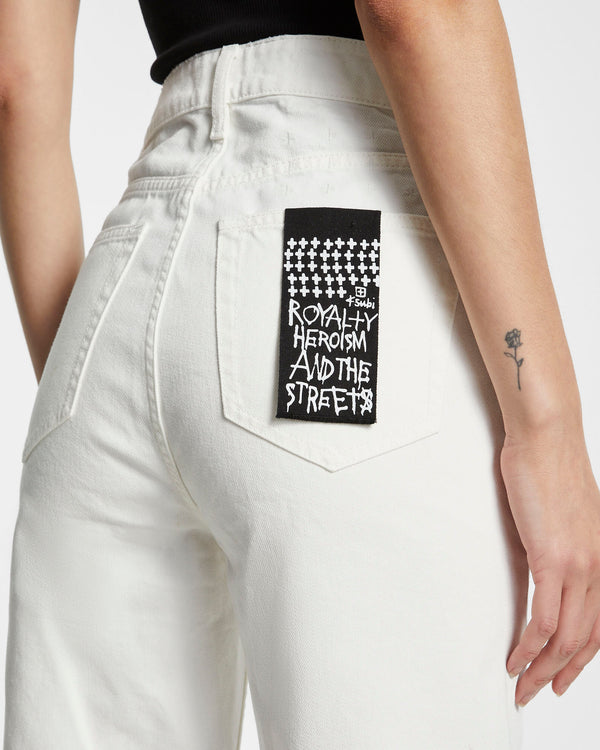 Ksubi Brooklyn Jean Blanc WHITE