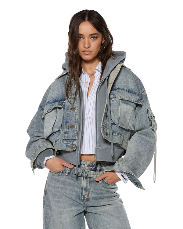 Ksubi Campbell Jacket Echoes DENIM