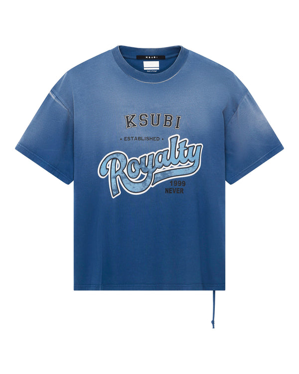 Ksubi Champions Ekcess Ss Tee Ink Fade DARK BLUE