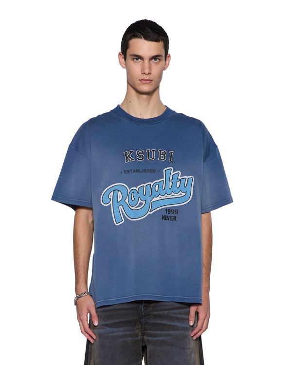 ksubi champions ekcess ss tee ink fade DARK BLUE