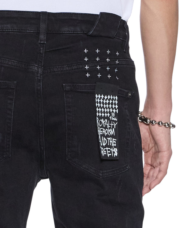 Ksubi Chitch Boneyard Black BLACK