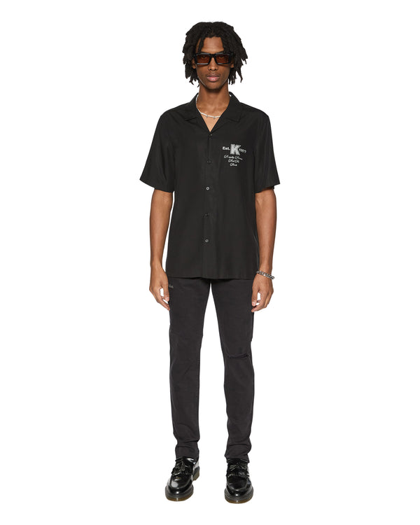 Ksubi Chitch Ghosted Lock Up Black