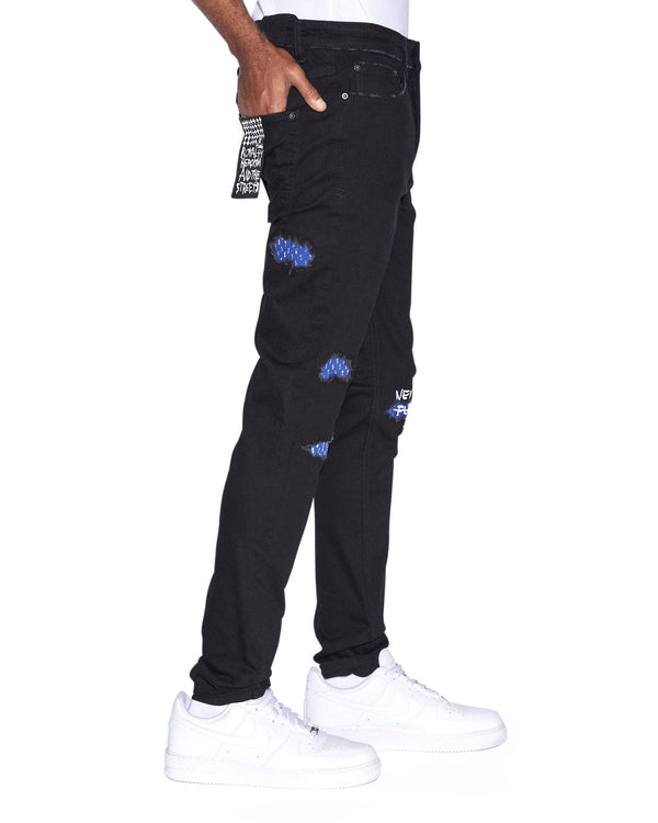 Ksubi Chitch Nyc Laid Black Black