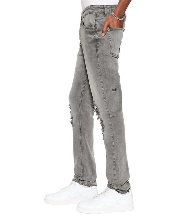Ksubi Chitch Prodigy Trashed GREY