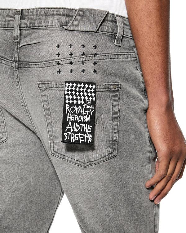 Ksubi Chitch Prodigy Trashed GREY