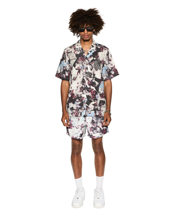 ksubi chop up boardshort multi MULTI COLOUR