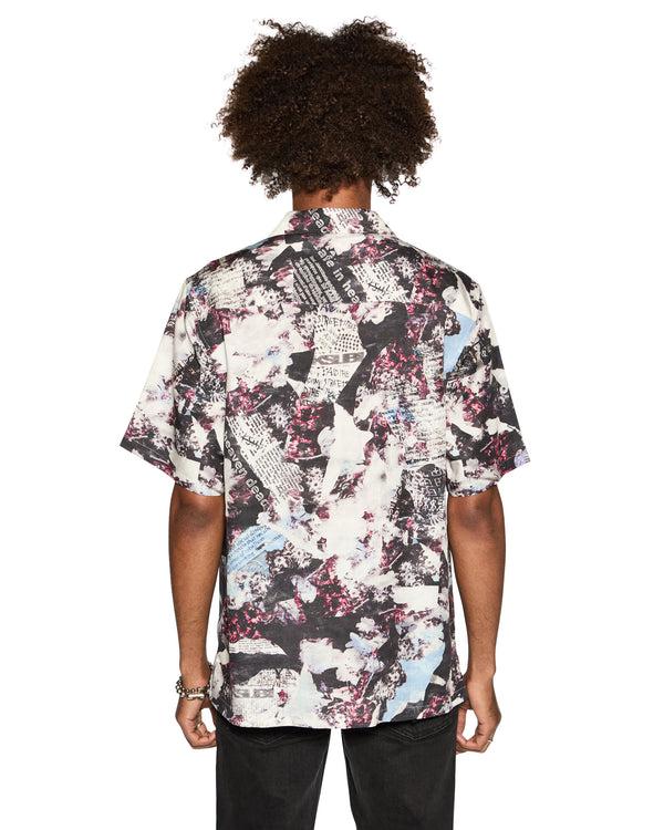Ksubi Chop Up Resort Ss Shirt Multi MULTI COLOUR
