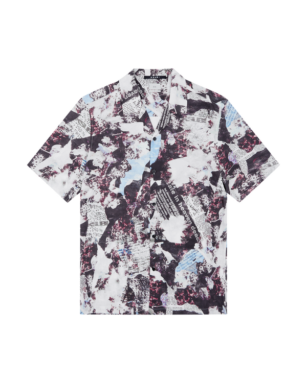Ksubi Chop Up Resort Ss Shirt Multi MULTI COLOUR