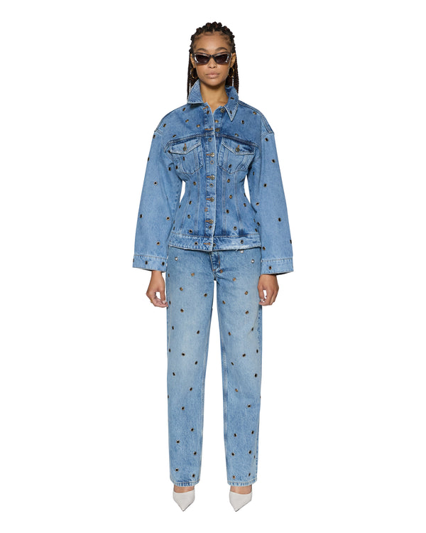 Ksubi Cinched Jacket Chroma Denim