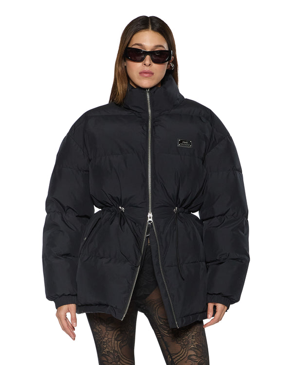 Ksubi Cinched Puffer Black Black