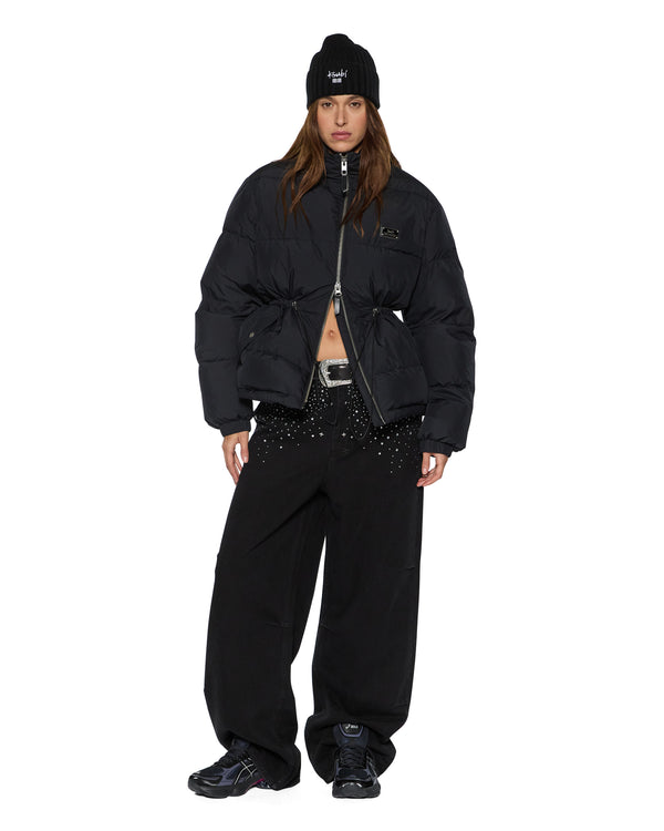 Ksubi Cinched Puffer Black Black