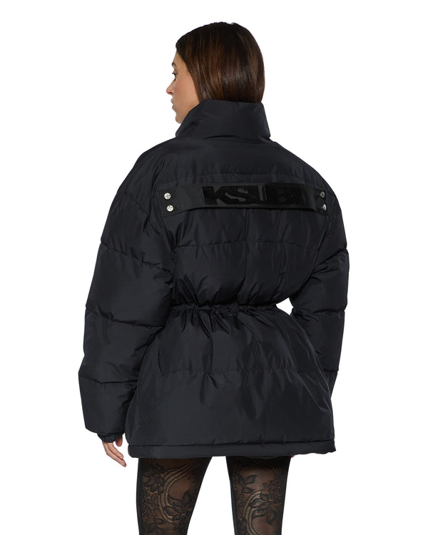 ksubi cinched puffer black Black