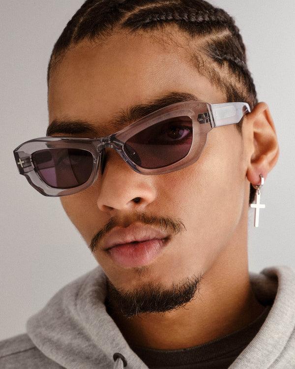 Ksubi Cypher Sunglasses Smoke Krystal