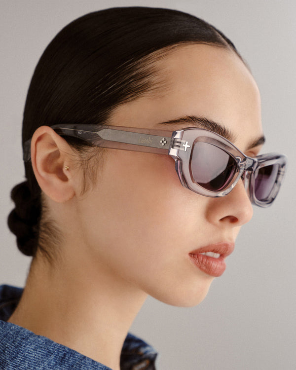 Ksubi Cypher Sunglasses Smoke Krystal