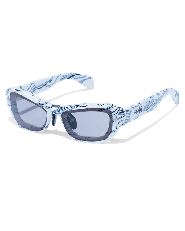 ksubi cypher sunglasses white marble