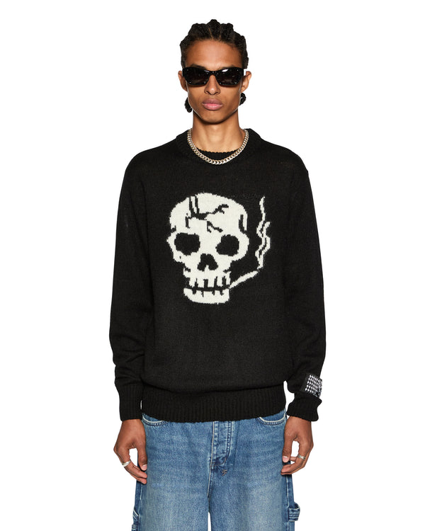 ksubi dead knit crew black BLACK
