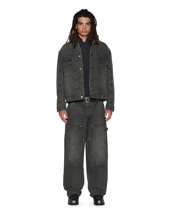 Ksubi Doubledown Jacket Mekanik Grey WASHED GREY