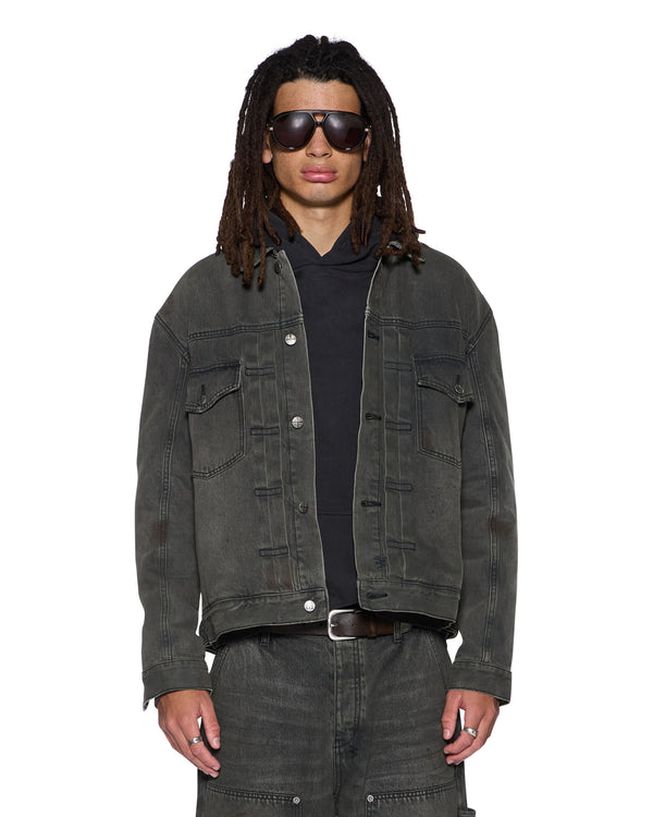 ksubi doubledown jacket mekanik grey WASHED GREY